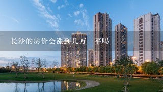 长沙的房价会涨到几万1平吗