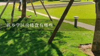 新乡学区房楼盘有哪些