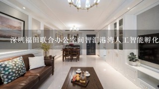 深圳福田联合办公空间智汇港湾人工智能孵化器办公工