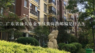 广东省汕头市金平区黄岗路邮编是什么?