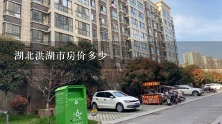 湖北洪湖市房价多少