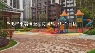 合肥市小庙镇金桂花园属于那个社区