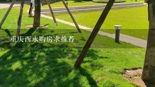 重庆西永购房求推荐