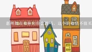 惠州都市柏林房价会跌吗，这个价格值不值买？