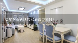 哈尔滨市新区的发展潜力如何？