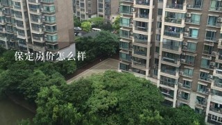 保定房价怎么样