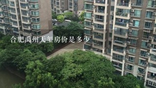 合肥禹州天玺房价是多少