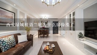 西安绿城桂语兰庭为什么房价涨了