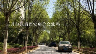 3月份以后西安房价会涨吗