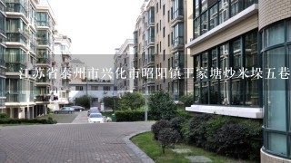 江苏省泰州市兴化市昭阳镇王家塘炒米垛5巷邮编是什么?