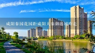 咸阳秦园花园距咸阳大秦御港城咋走