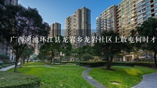 广西河池环江县龙岩乡龙岩社区上敢屯何时才通高铁？