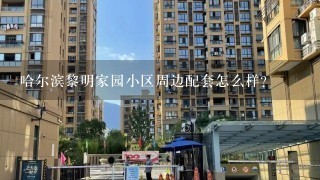 哈尔滨黎明家园小区周边配套怎么样？