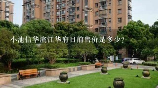 小池信华滨江华府目前售价是多少？