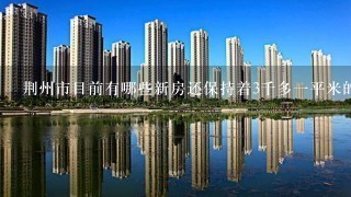 荆州市目前有哪些新房还保持着3千多一平米的售价